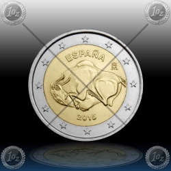 2 EVRO ŠPANIJA No1 (Altamira) 2015 UNC